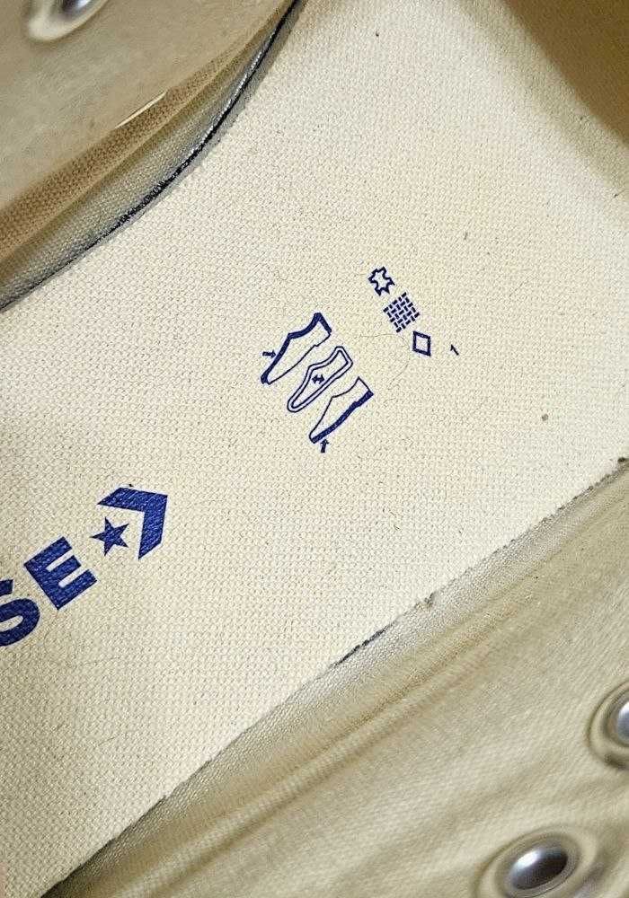 Кожаные белые кеды Converse, р. 44