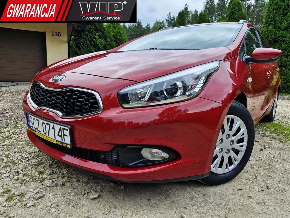 Kia Ceed 1.4 100KM Serwis- TYLKO 116 TYS Gwarancja Bezwypadkowy ZAREJESTROWANY