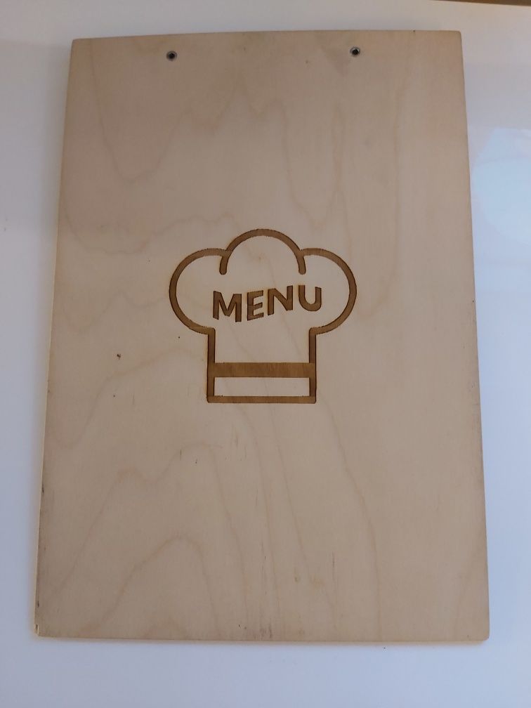 Deska z klipsem podkładka A4 menu 10 szt