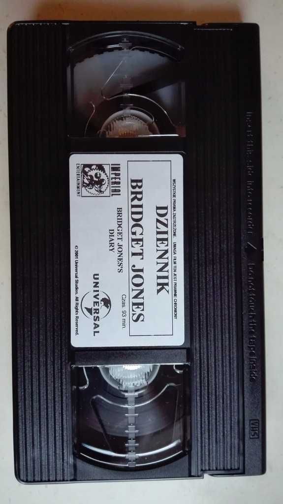 Kaseta wideo VHS Dziennik Bridget Jones Specjalne wyd.