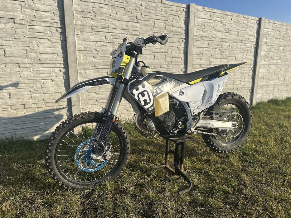 Husqvarna te 150 exc TBI obnizona hard enduro jak nowy motocykl enduro