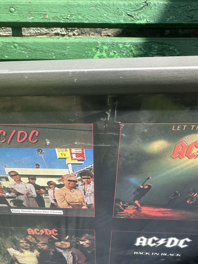 Plakat AC/DC (razem z ramą)