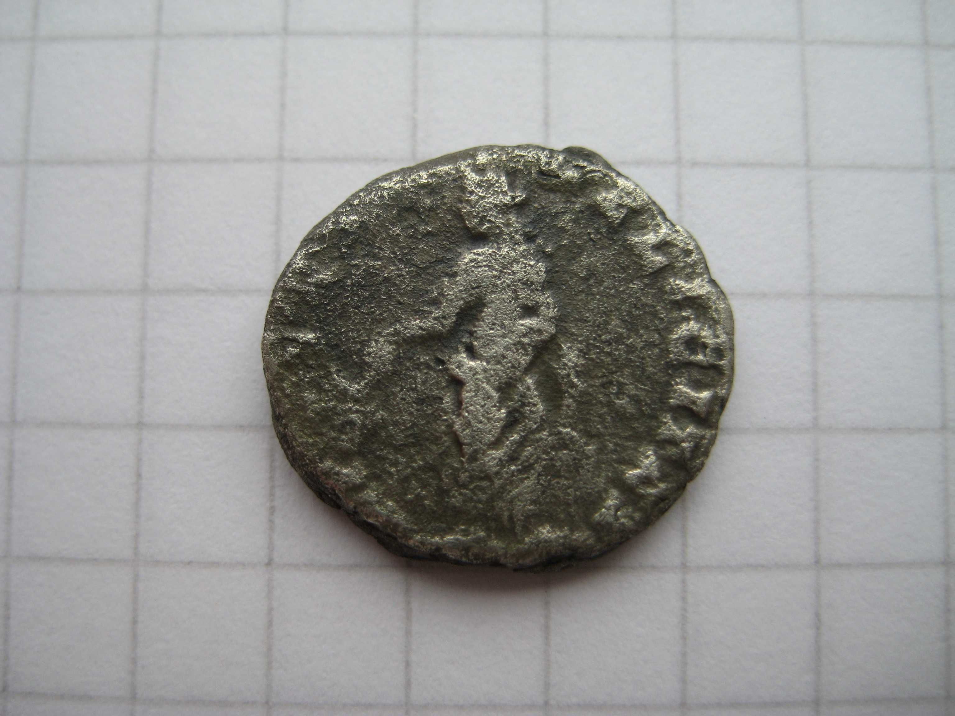 Денарий - настоящая серебряная монета Римской империи