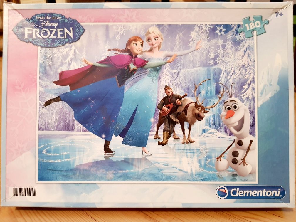 Puzzle Kraina lodu i księżniczki Disneya, 4 szt.
