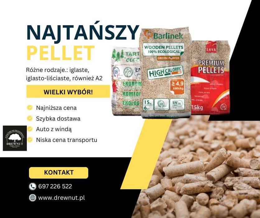 Pellet drzewny pellet NAJTANIEJ oraz  Lava Olimp Olczyk Wirex A1 A2