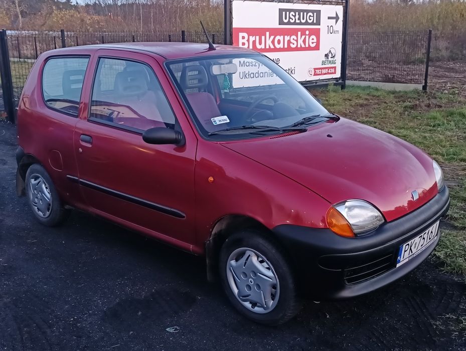 Fiat Seicento zadbany możliwa zamiana