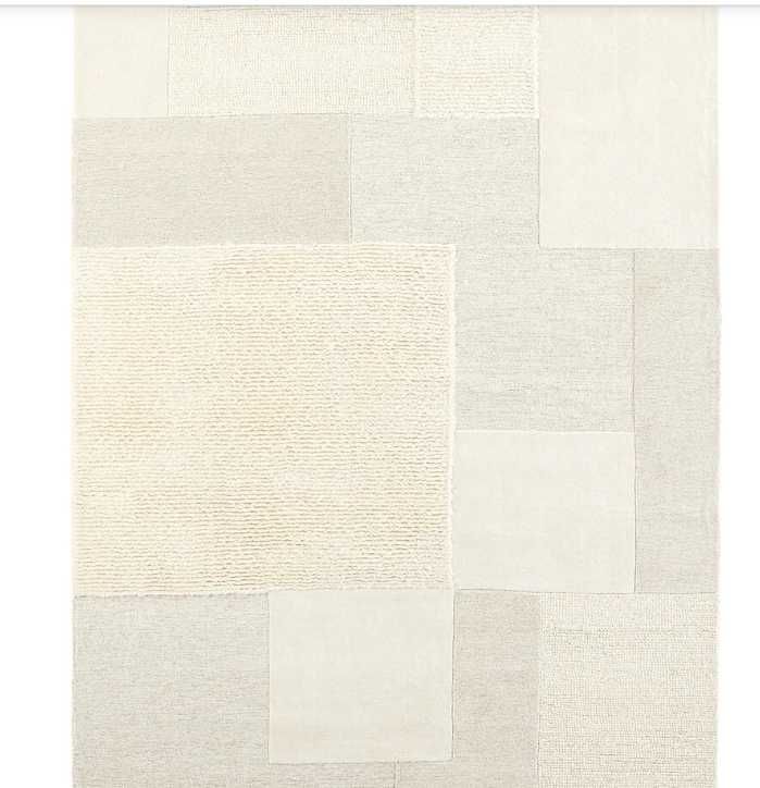 Tapete LA REDOUTE INTERIEURS (cor creme) - NOVO - 160 x 230cm