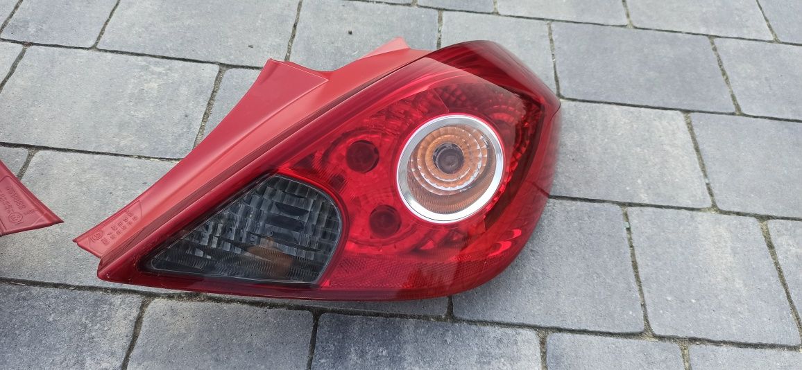 Lampy tył tylne Opel Corsa D Europa 3 drzwi