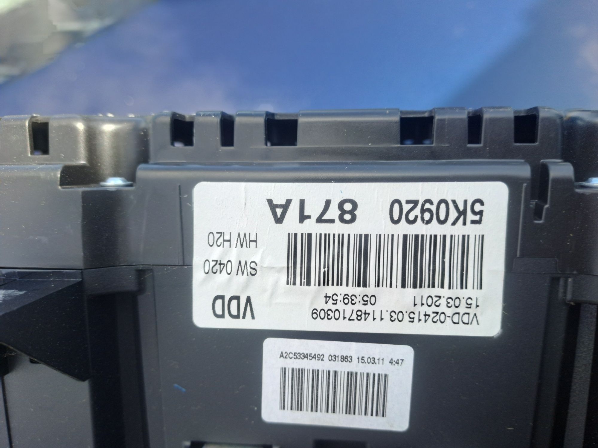 Vw Golf VI 6 1.6tdi licznik zegary