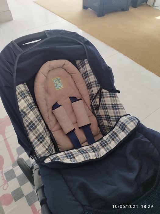 Carinho de passeio e cadeira auto.