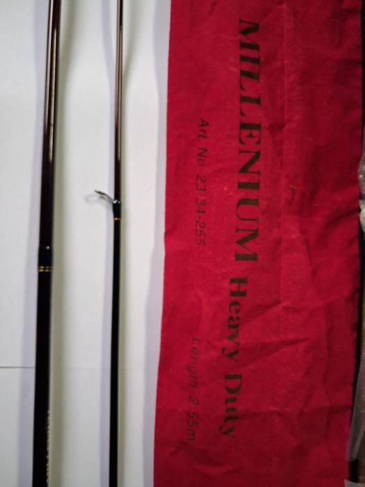 Dwie wędki sandaczowe.