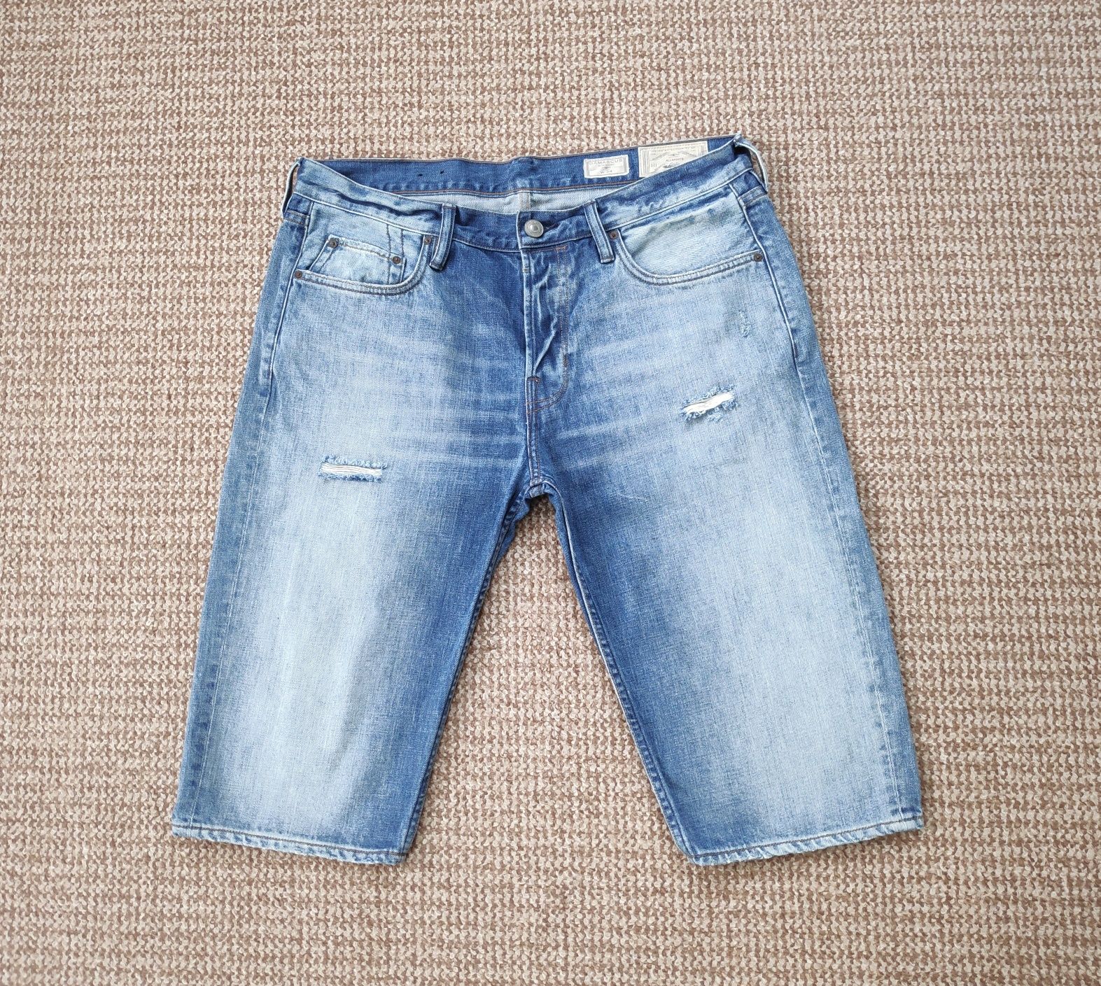 ALL SAINTS Neko Damascus шорты джинсовые slim fit ОРИГИНАЛ W34 - L