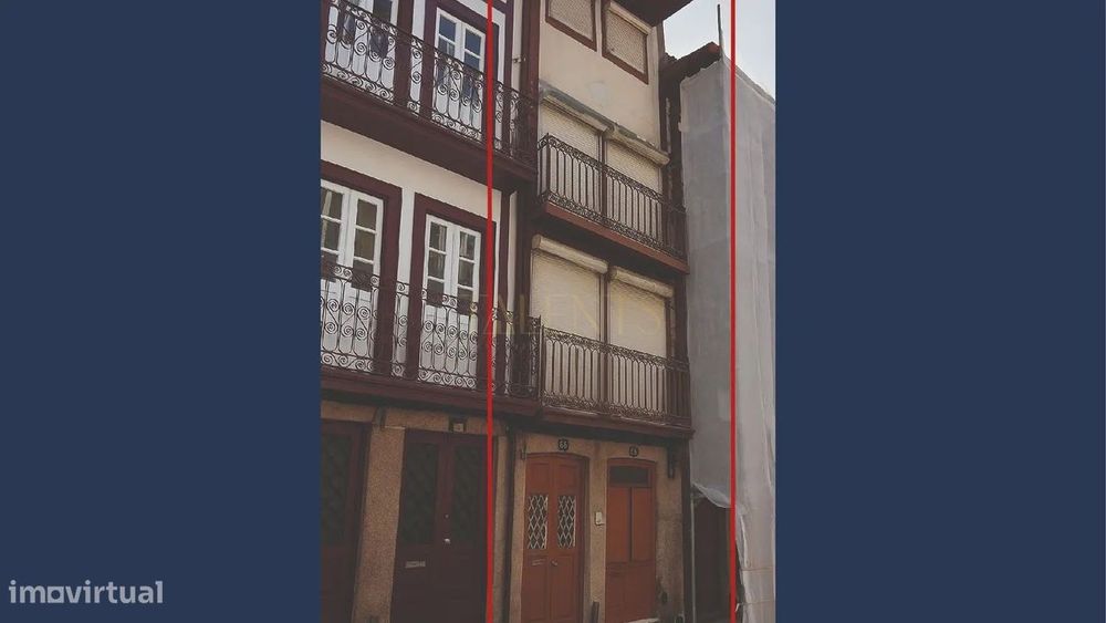 Prédio para Restauro no Centro de Guimarães