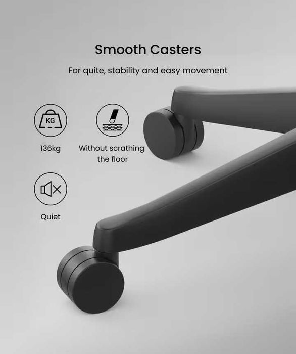 Nowy fotel biurowy / krzesło komputerowe / BS14 / ergonomiczne !K463!