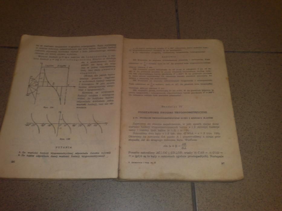 Geometria i Trygonometria.dla tech. cz.II ,J.Górski i M.Pęczalski 1960