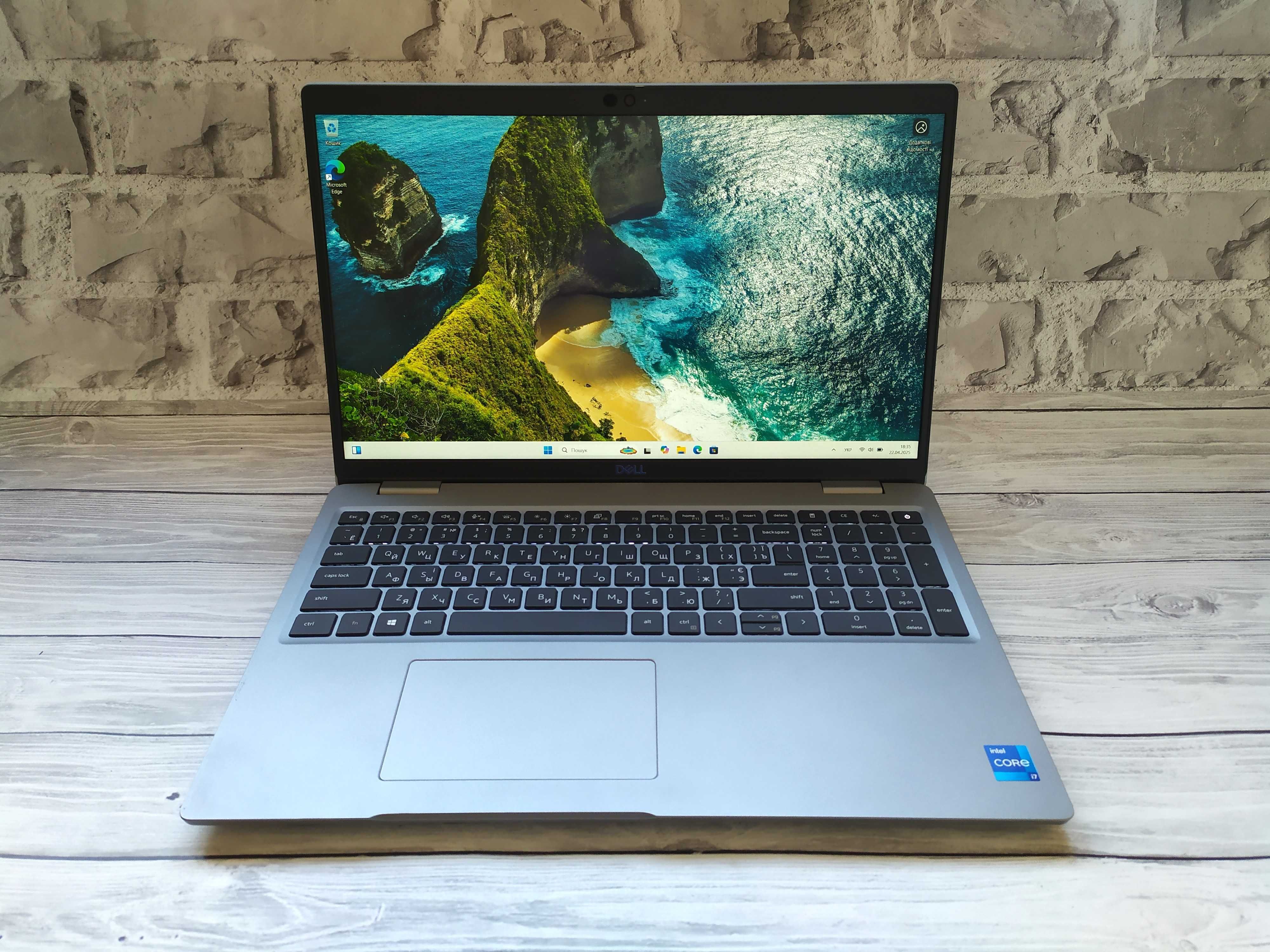 Сенсорний Dell Latitude 5520 FHD i7-1185G7/16GB DDR4/512GB SSD/2021р