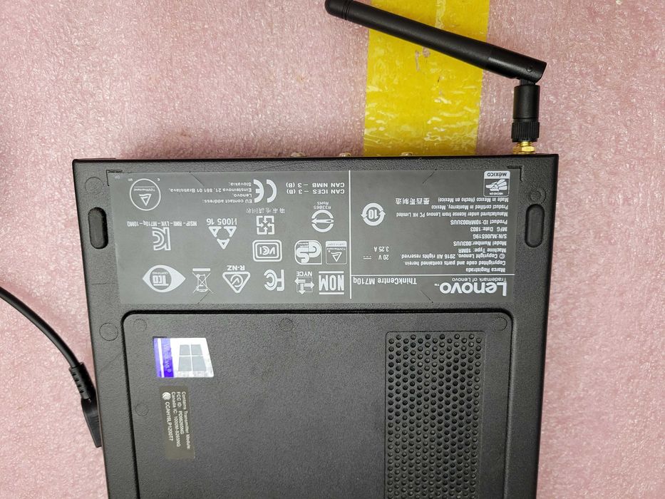 8Gb 256Gb SSD Lenovo ThinkCentre M710Q WiFi i5-7500T компьютер неттоп