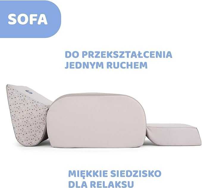 Chicco Twist 3 w 1 Fotelik Sofa Leżanka dla dzieci 1-3 nowe