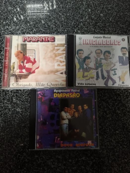 Vendo vários CDs Marante, Iniciadores, Diapasão