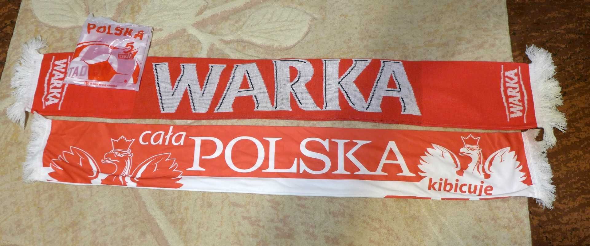 Szalik kibica reprezentacji szaliki Polska biało czerwoni