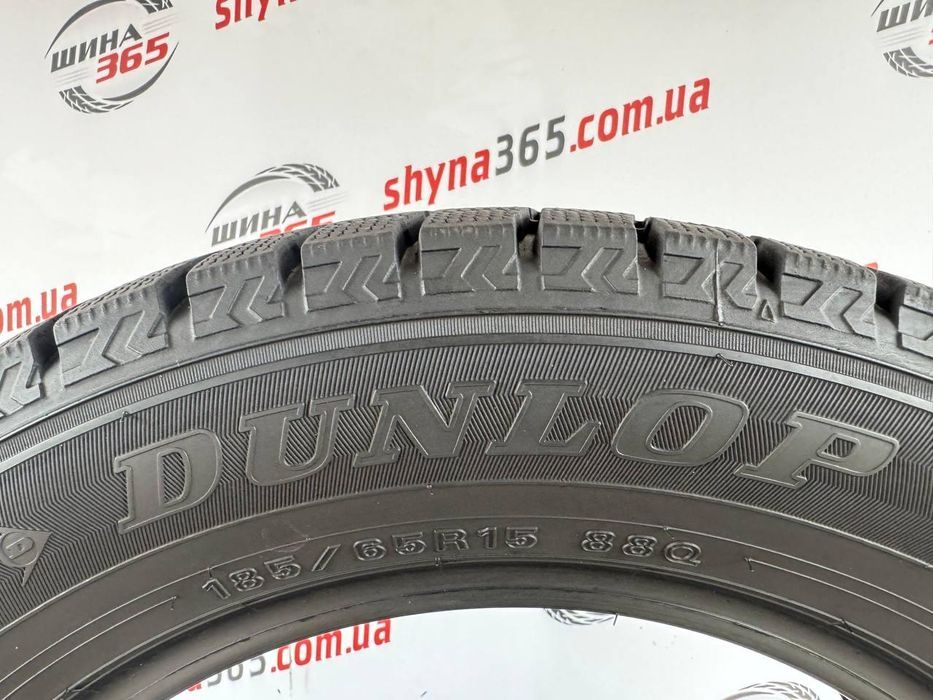 185/65 r15 dunlop winter maxx wm02 7mm шини бу зима