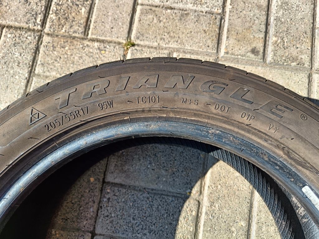 Opona letnia 205/55R17 Triangle Advantex TC101 pojedynka 5mm 2020