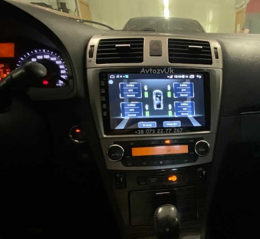 Магнитола Т27 AVENSIS Toyota T270 Авенсис 2 дин Т27 CarPlay Android 14