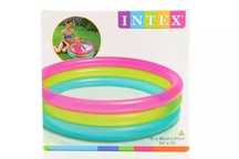 Basen dmuchany tęczowy. Intex