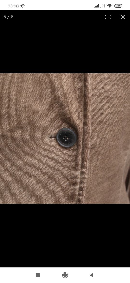 Новый хлопковый пиджак блейзер liebeskind германия 36-38 s m