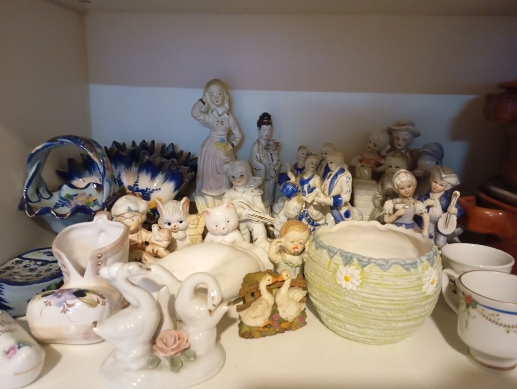 Muitos artigos de decoração