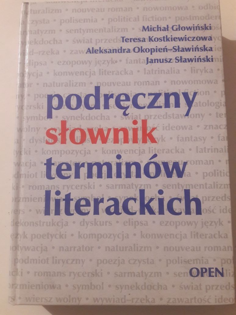 Podręczny słownik terminów literackich Głowiński