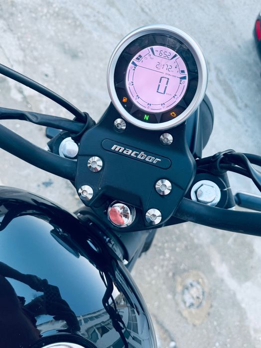 COMO NOVA, com 1 ANO DE GARANTIA! Macbor Rockster 125