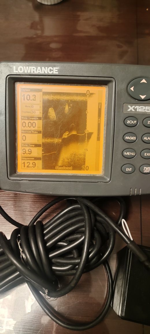 Lowrance x 125 .