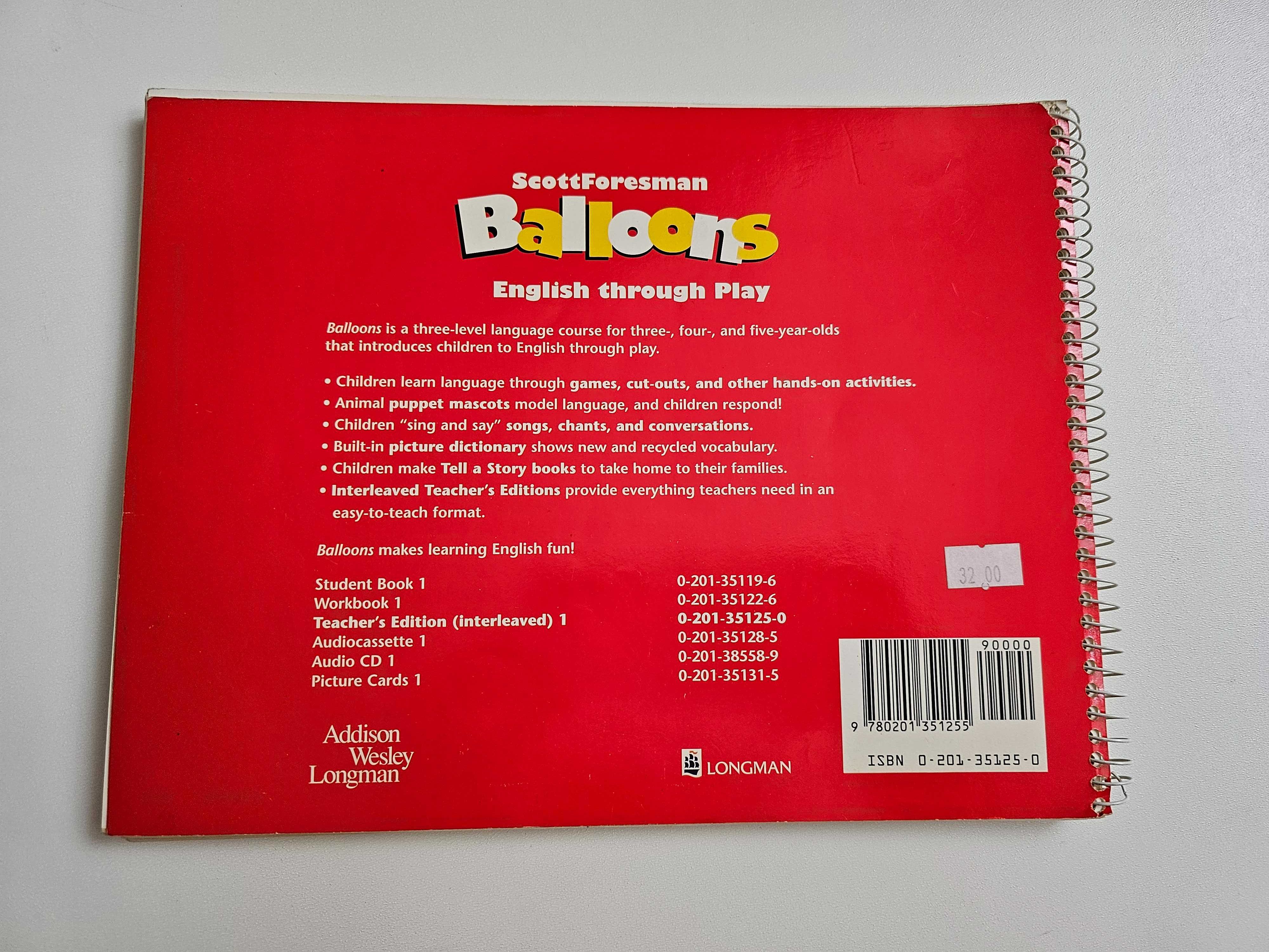 ScottForesman Balloons English through Play Teacher's Edition Level 1