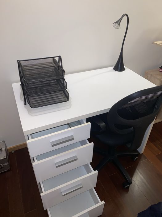 Secretaria branca ikea