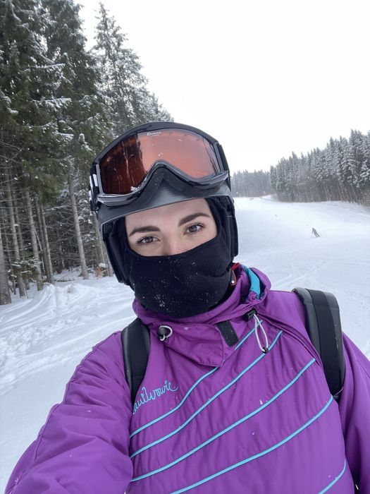 Топова лижна куртка, розмір M/Л