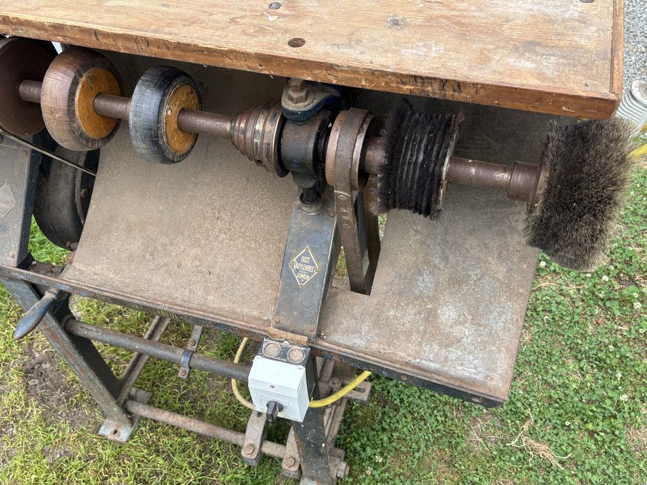 Zabytkowa Maszyna kombajn szewski Rafflenbelue