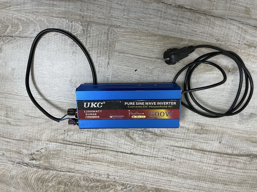 Сінусний Інвертор напруги 1200watt з автоматикою