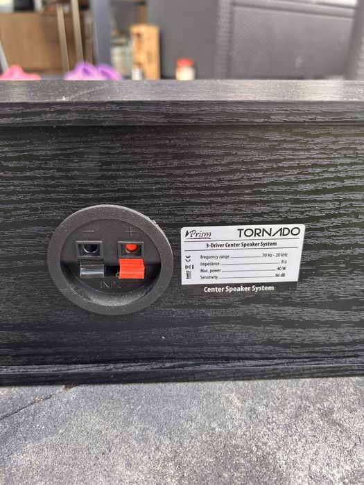 Kolumny Prism Tornado + amplituner JVC RX-212