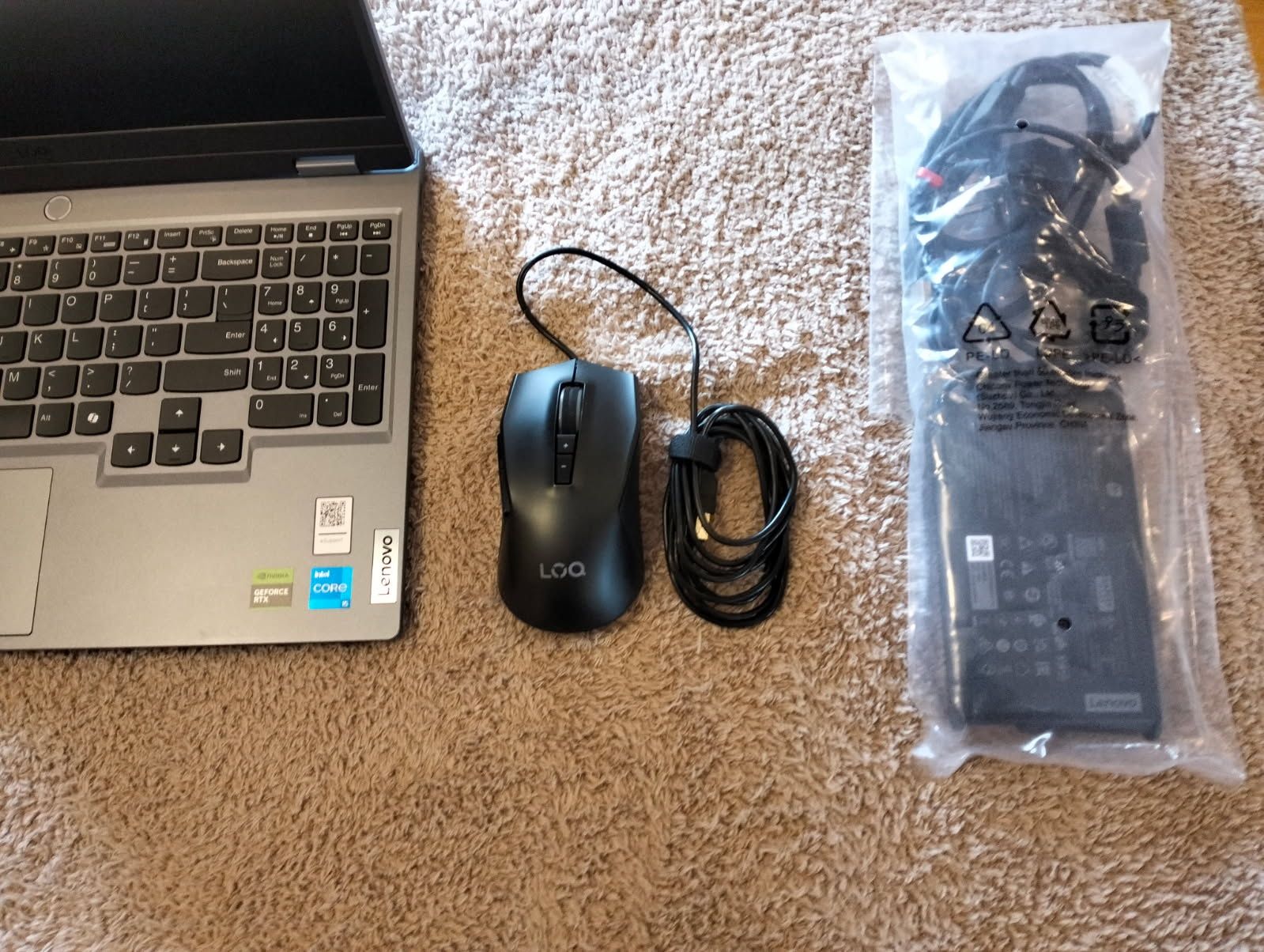 Lenovo LOQ Intel i5 64GB RAM RTX4050 laptop gamingowy gwarancja 30 msc