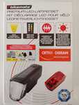 Bikemate Premium LED lampka rowerowa USB