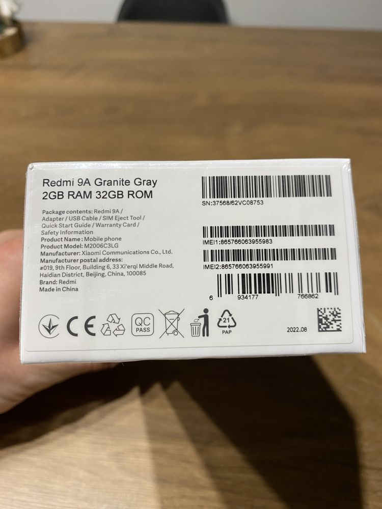 Xiaomi Redmi 9A Granite Gray
