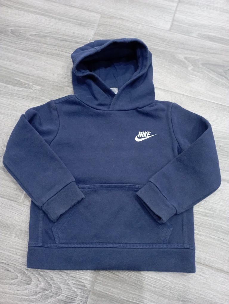 Granatowa bluza Nike z kapturem 92 98