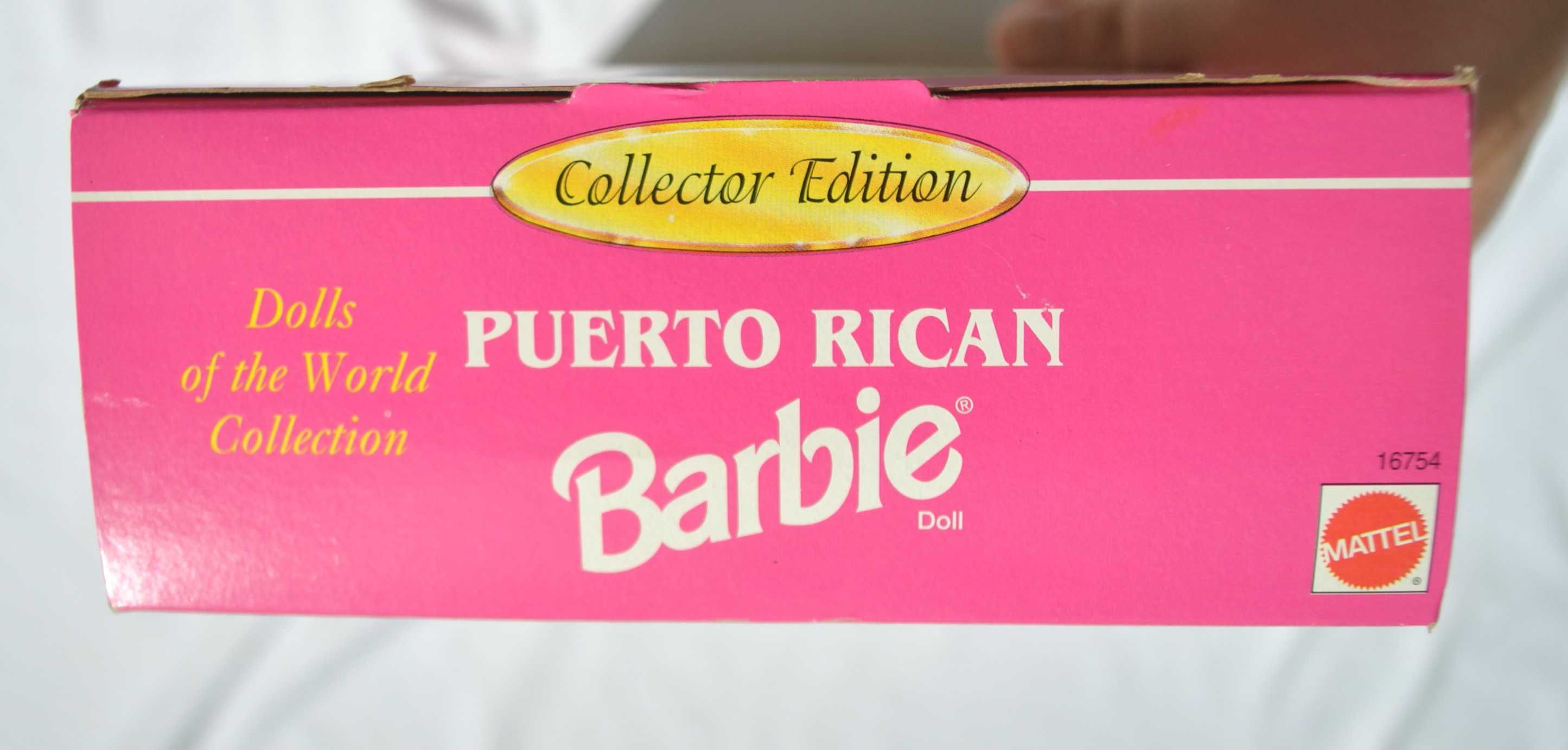 lalka barbie PUERTO RICAN 1996 dolls of the world colletion