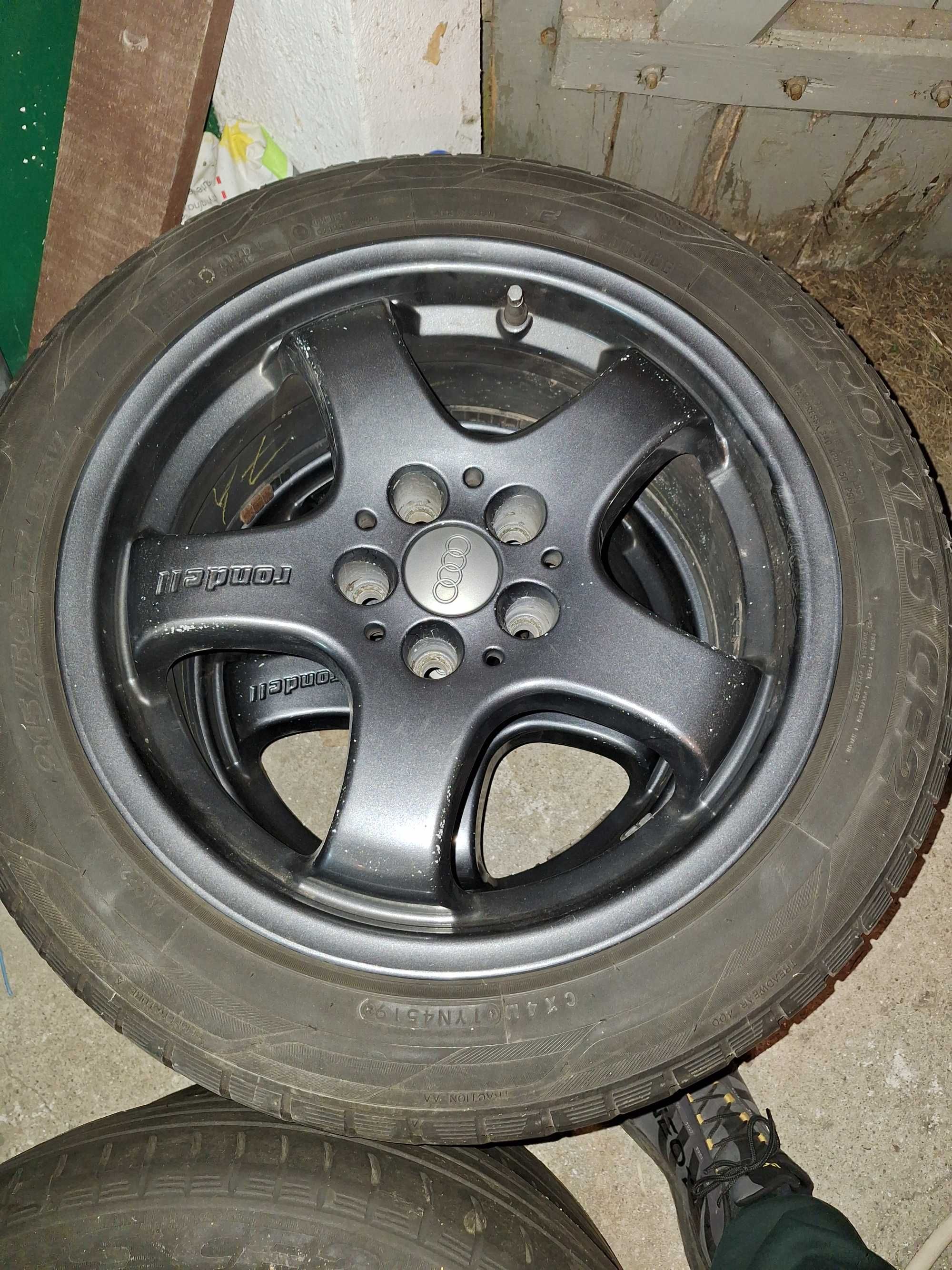 Opony Toyo Proxes CF2  215/50 R17 95V z Alufelgami Rondell 5x112