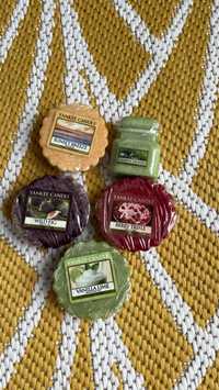 Yankee Candle woski wild fig/sunset breeze/berry trifle/meadow showers