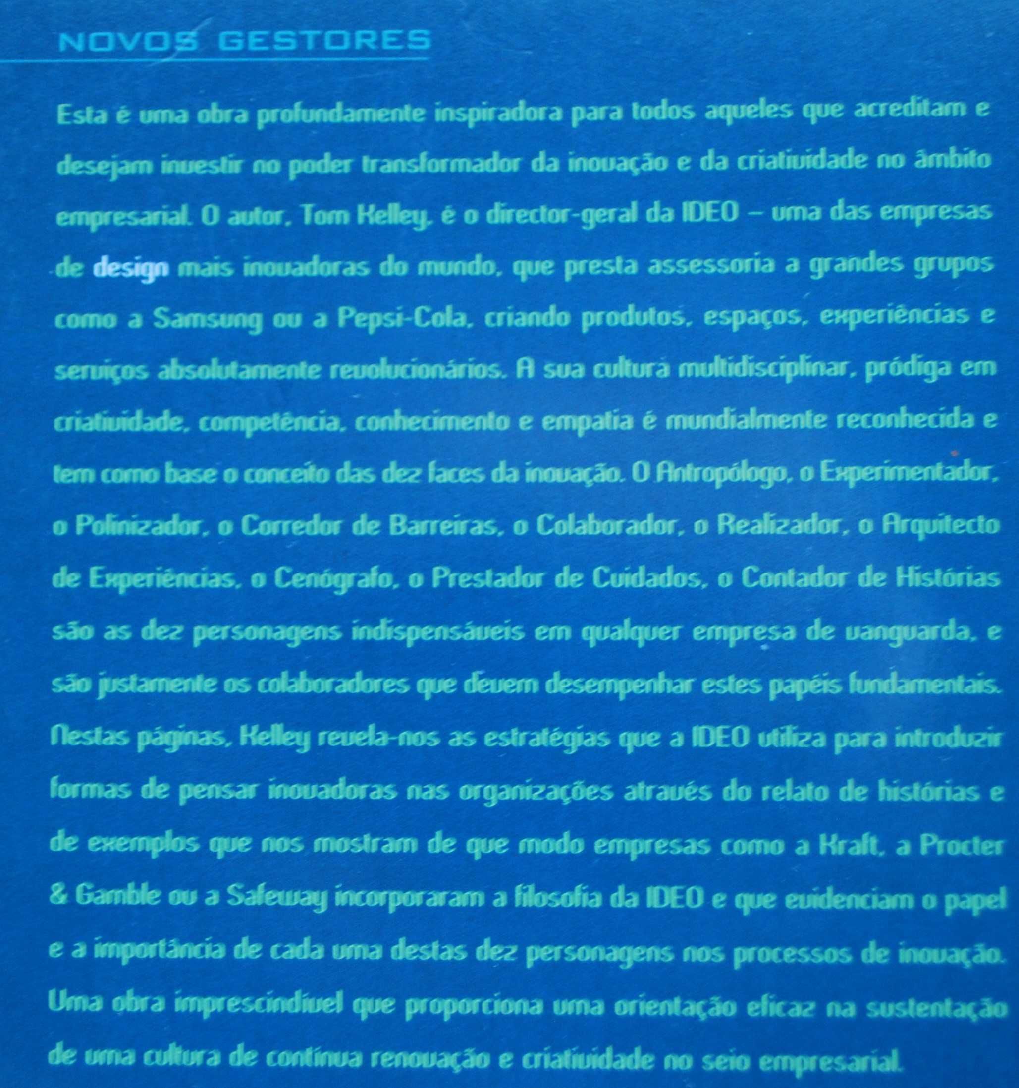 As Dez Faces da Inovação de Tom Kelley e Jonathan Littman