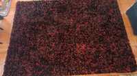 Tapete / Carpete Paris preto/vermelho 200x300cm