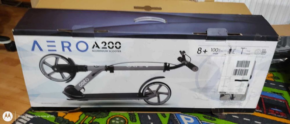 Hulajnoga NOWOŚĆ na polskim rynku Aero Two Wheels Scooter A200
