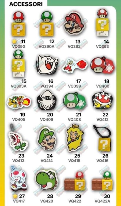 Jajka Kinder Joy z serii Super Mario Bros